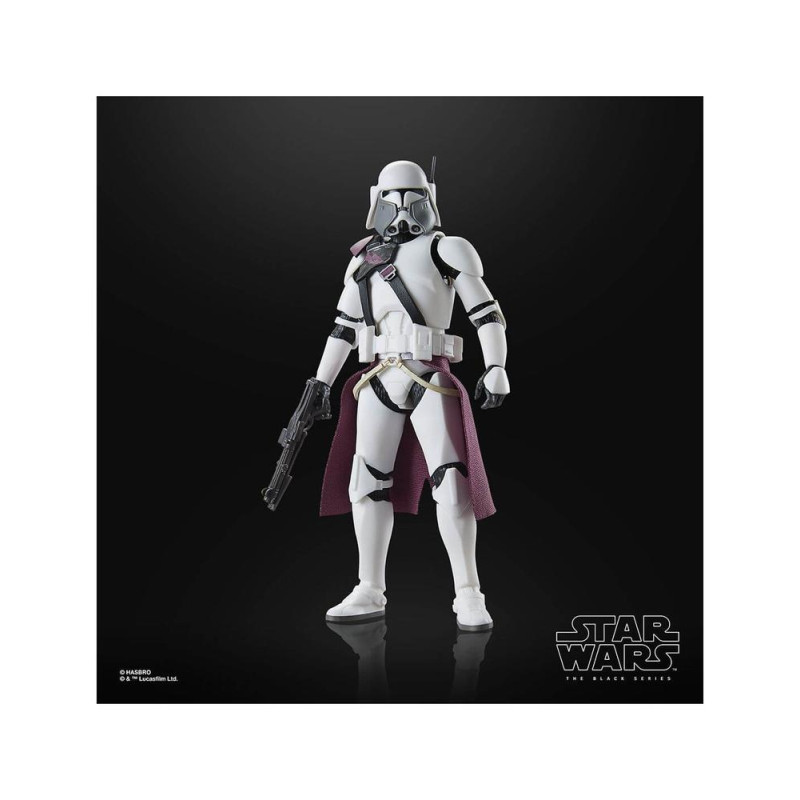 Figura hasbro star wars revenge of the sith the black series clone commander bacara