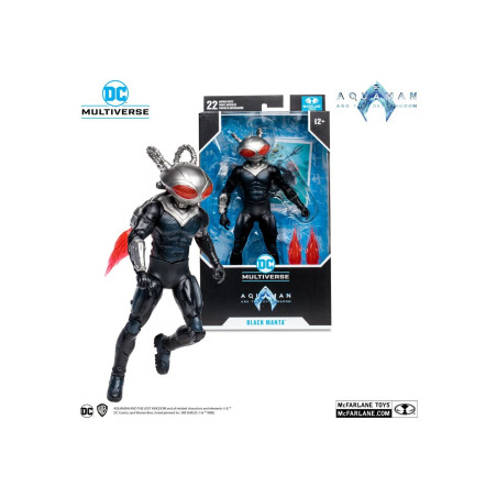 Figura mcfarlane toys dc aquaman 2 movie 7in -  black manta