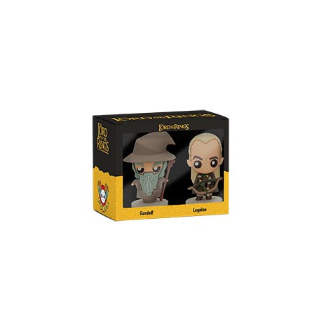 Set 2 figuras sd toys pokis el seor de los anillos gandalf y legolas
