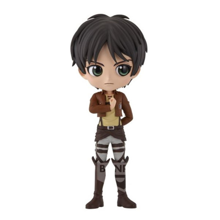 Figure banpresto q posket ataque a los titanes eren yeager vol.2 14cm