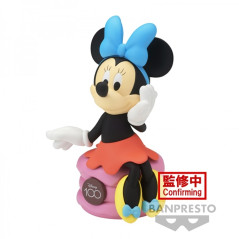 Figure banpresto disney characters sofubi 100th anniversary minnie mouse 11cm