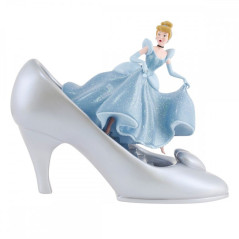 Decorative figure enesco disney 100 cenicienta with zapato