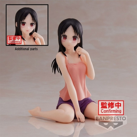 Figure banpresto kaguya - sama love is war ultra romantic relax time kaguya shinomiya 10cm