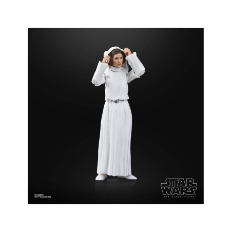 Figura hasbro star wars a new hope the black series princess leia organa
