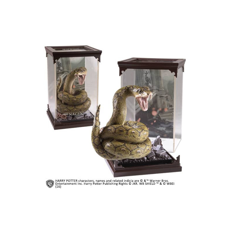 Figura the noble collection harry potter criaturas magicas serpiente nagini