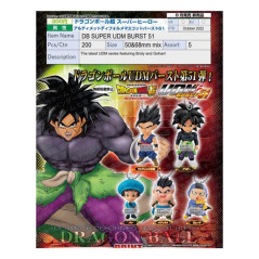 Set gashapon bandi lote 40 articulos dragon ball super udm burst 51