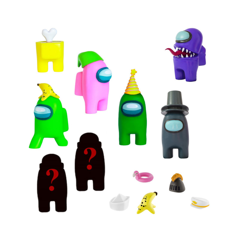Figures bizak among as s2 caja deluxe pack 8