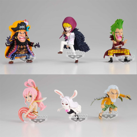 Figure banpresto one piece world collectable the great pirates 100 landspaces vol 7 1 unidad aleatoria