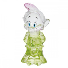 Figura enesco disney cristal blancanieves enanito dopey tontn