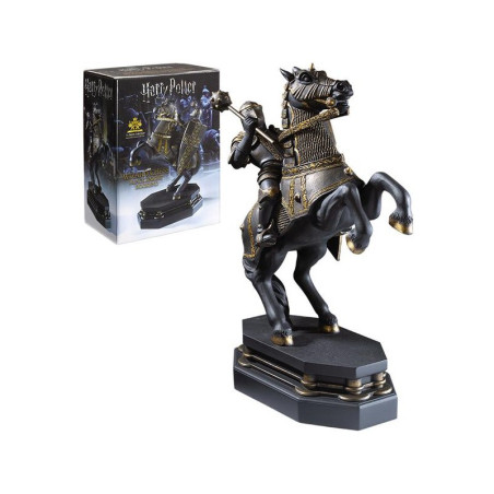 Soporte de libros the noble collection caballero negro ajedrez de hechiceros desafo final