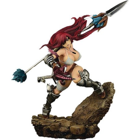 Erza scarlet the knight ver refine 2022 figure 31.5 cm fairy suit suit 1 - 6 stairs