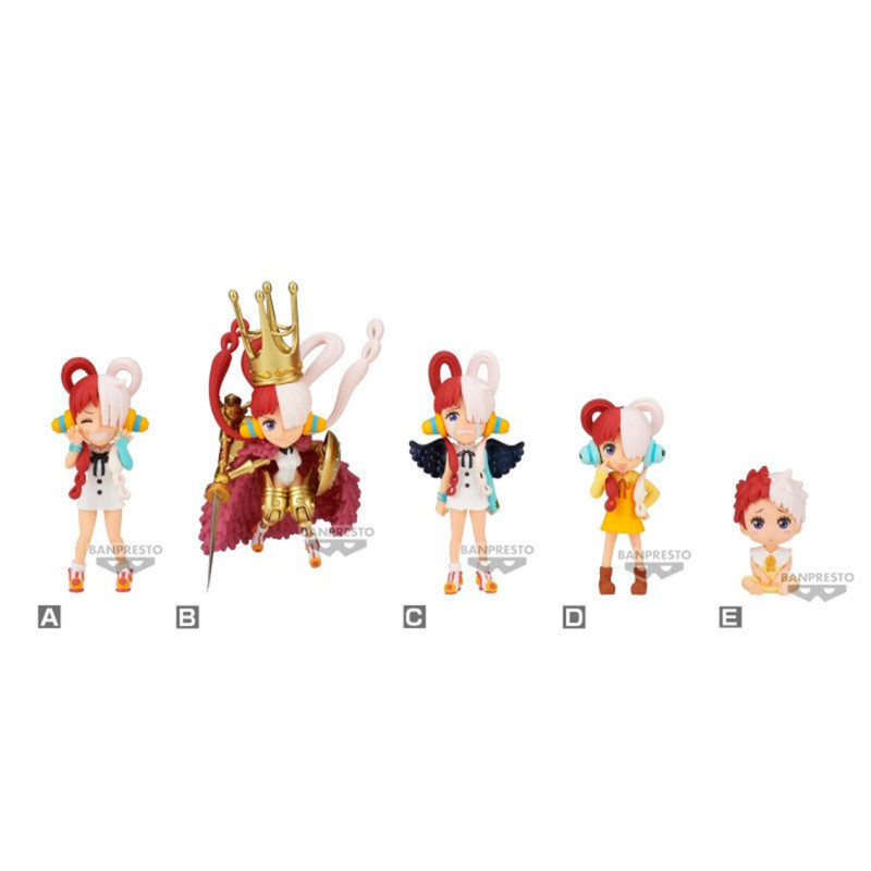 Figure banpresto one piece film red world collectable figure uta collection 7cm