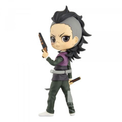 Figure banpresto q posket demon slayer kimetsu no yaiba genya shinazugawa 14cm