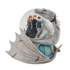 Figure enesco bola de agua decorative harry potter Ukrainian dragon harry ron y hermione