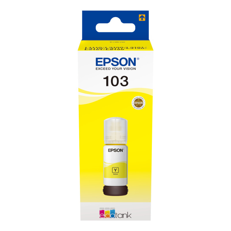 BOTTLE ORIGIN EPSON 103 YELLOW