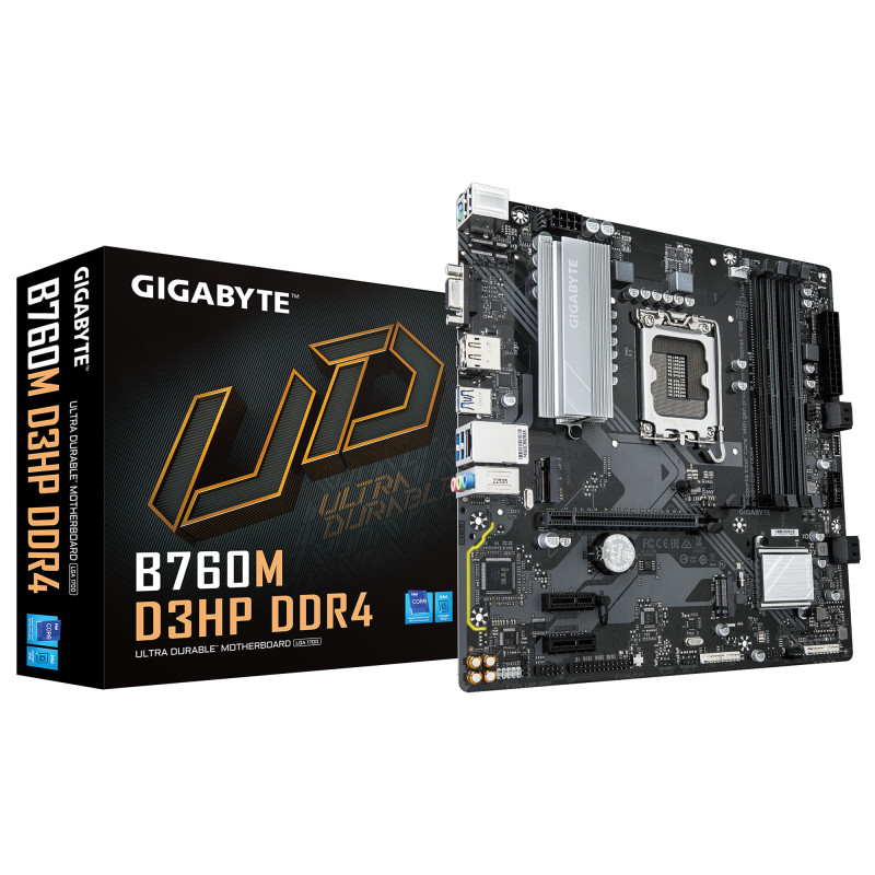 PLACA BASE GIGABYTE 1700 B760M D3HP DDR4