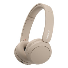 Sony WH-CH520 Headset Wireless Head-band Calls Music USB Type-C Bluetooth Charging stand Cream