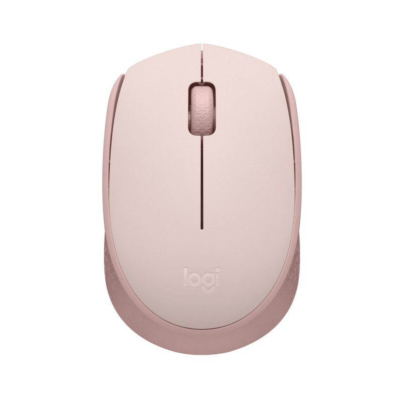 Mouse raton logitech m171 optico wireless inalambrico rosa