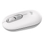 Raton inalambrico logitech pop mouse blanco