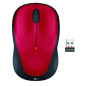 Mouse raton logitech m235 optico wireless inalambrico rojo Mouse raton logitech m235 optico wireless inalambrico rojo
