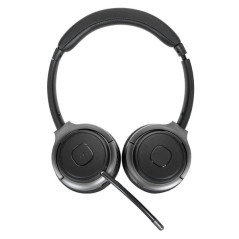 Targus AEH104GL headphones headset Wired & Wireless Head-band Calls Music USB Type-C Bluetooth Black