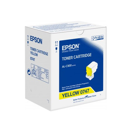 Toner epson c13s050747 amarillo 8.8k