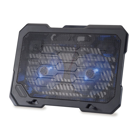 Base refrigeracion conceptronic para portatiles 2 ventiladores 125mm hasta 15.6 pulgadas