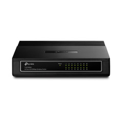 TP-Link TL-SF1016D Unmanaged Fast Ethernet (10 100) Black