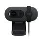 Webcam logitech brio 105 grafito full hd -  usb