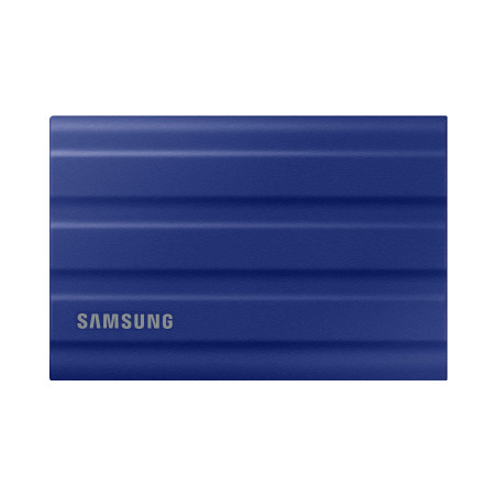 Disco duro externo ssd samsung mu - pe1t0r - eu 1tb t7 shield nvme azul