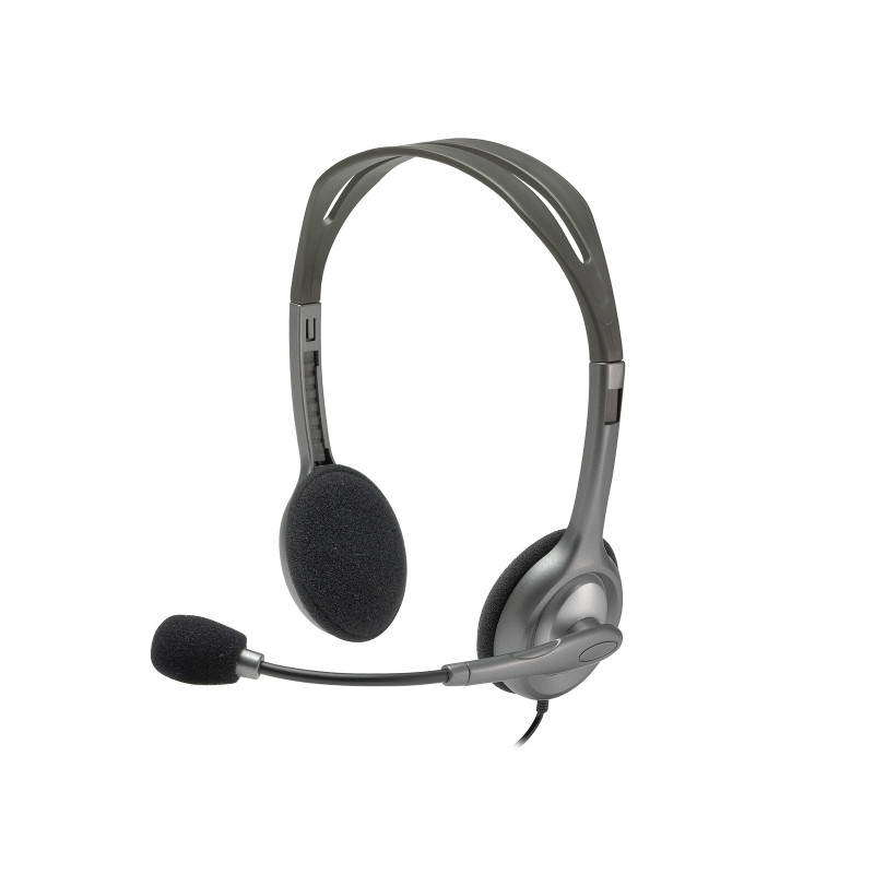 AURICULARES MICRO LOGITECH H110 PLATEADO