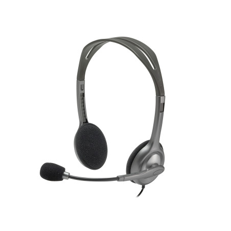 AURICULARES MICRO LOGITECH H110 PLATEADO