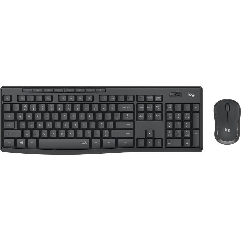 TECLADO+RATÓN LOGITECH MK295 SILENT WIRELESS COMBO