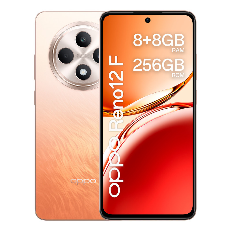 OPPO Reno12 F 4G 6.67" Dual SIM Android 14 USB Type-C 8 GB 256 GB 5000 mAh Orange