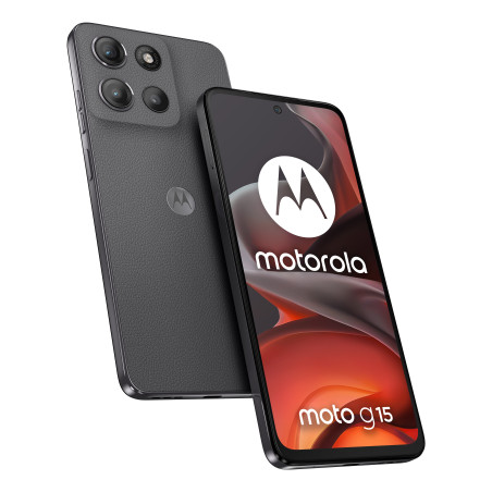 Motorola moto g15 6.72" Dual SIM Android 15 4G USB Type-C 8 GB 256 GB 5200 mAh Gray