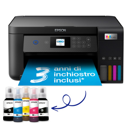 Epson EcoTank ET-2850 Inkjet A4 5760 x 1440 DPI 33 ppm Wi-Fi