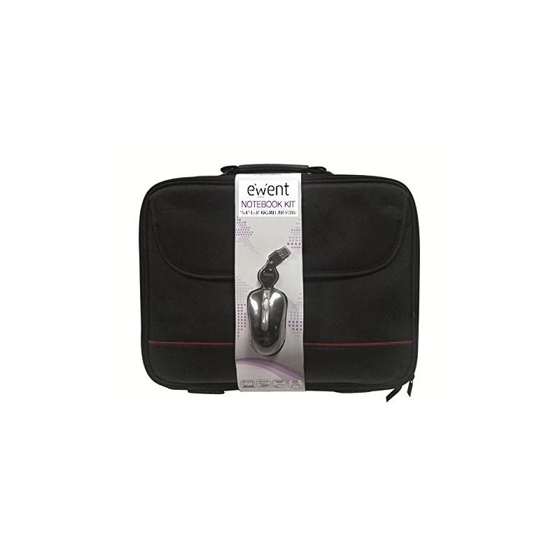 Kit ewent bolsa notebook para portail 15.6 pulgadas + mouse raton usb Kit ewent bolsa notebook para portail 15.6 pulgadas + mouse raton usb