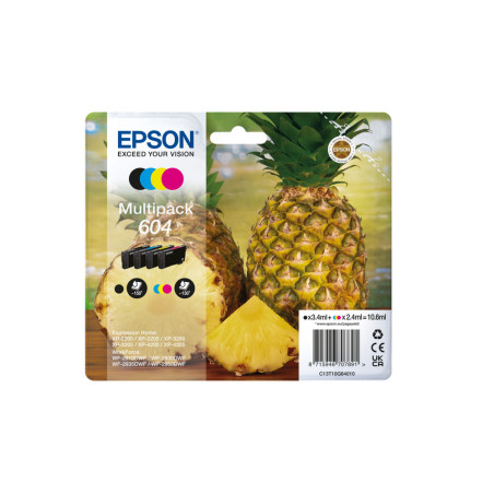 Multipack epson 604 c13t10g64010 xp2200 wf - 2910 pia
