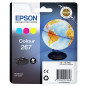 Cartucho tinta epson 267 c13t26704010 color wf - 100w - planeta tierra Cartucho tinta epson 267 c13t26704010 color wf - 100w - planeta tierra
