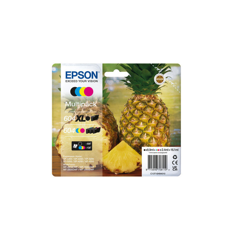 Multipack cartucho epson c13t10h94010 604xl