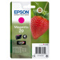 Cartucho tinta epson 29 c13t29834012 magenta xp235 - xp332 - xp3357xp4327xp435 -  fresa