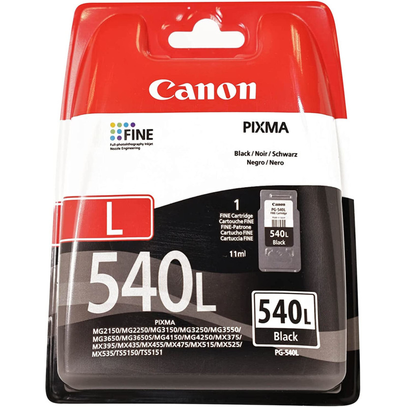 Cartucho tinta canon pg - 540l negro Cartucho tinta canon pg - 540l negro