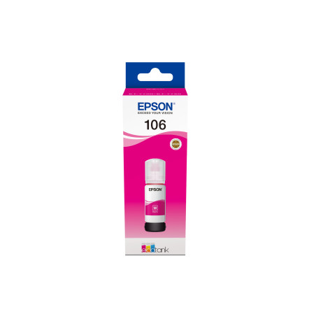 Cartucho tinta epson c13t00r340 106 ecotank magenta ink et - 7700 - et - 7750
