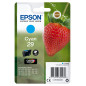 Cartucho tinta epson 29 c13t29824012 cian xp235 - xp332 - xp3357xp4327xp435 -  fresa