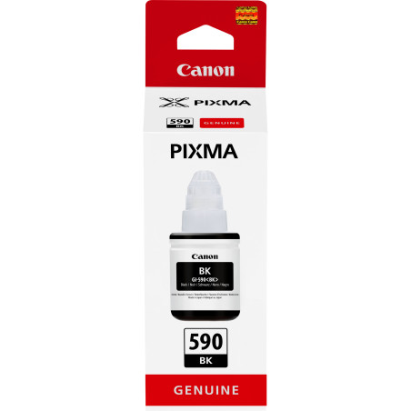 Botella tinta canon gi - 590bk negro 135ml 6000 paginas