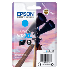 Epson 502XL ink cartridge 1 pc(s) Original High (XL) Yield Cyan