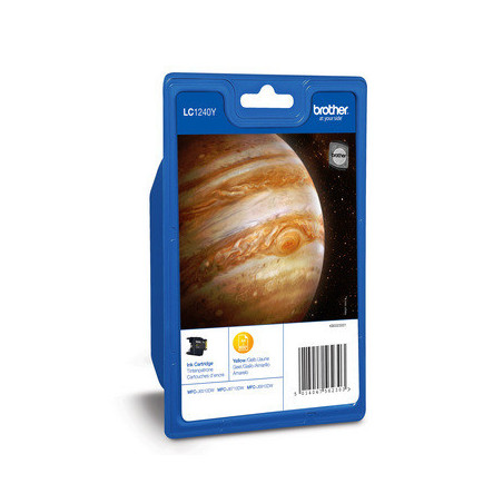 Cartucho tinta brother lc1240ybp amarillo 600 pages mfcj6510dw - mfcj6710dw - mfcj6910dw