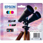 Multipack dyed epson 502xl negro + 502 can magenta amarillo