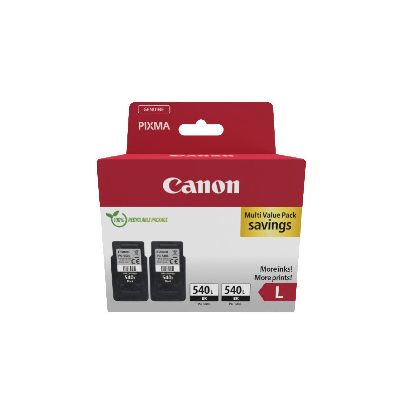Cartucho dyed canon pg 540l twin negro