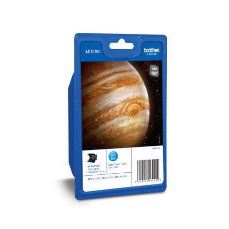 Cartucho tinta brother lc1240cbp cian 600 paginas mfcj6510dw -  mfcj6710dw -  mfcj6910dw